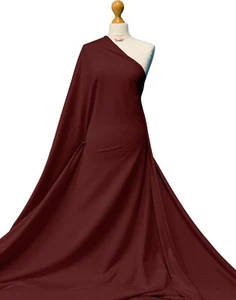 100% Cotton Fabric Premium Single Jersey Soft Knit Dressmaking Craft Material - Picture 1 of 49