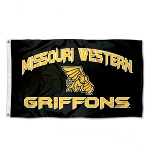 Missouri Western State University bandera grande 3’ x 5’ College MWSU gasa - Imagen 1 de 6