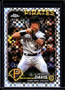 Henry Davis 2024 Topps Chrome Update Rookie Debut #USC128 X-Fractor Rookie - Bild 1 von 2