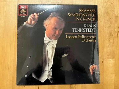 Klaus Tennstedt London Philharmonic - Brahms Symphony No.1, New & Sealed Vinyl - Image 1 of 2
