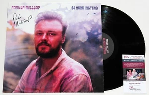 PARKER MILLSAP SIGNED BE HERE INSTEAD LP VINYL RECORD ALBUM AUTOGRAPHED +JSA COA - Picture 1 of 3