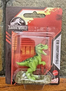 Mattel Micro Collection JURASSIC WORLD T Rex Neu im Blister - Bild 1 von 2