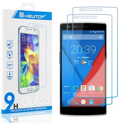 2 x Pellicola Vetro Temperato per One Plus 1 Trasparente PROTEZIONE DISPLAY - Immagine 1 di 4