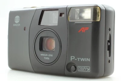 【 Near Mint 】 Minolta P-TWIN AF Panorama Compact P&S 35mm Film Camera From JAPAN - Image 1 of 4