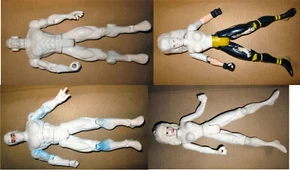 4 Customized 12" Action Figures -- Ready to Paint - Picture 1 of 9