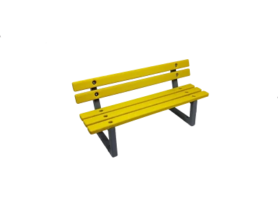 Banco PrintFully3D escala 1/10 impresso em 3D acessórios de esteira teste - Imagem 1 de 3