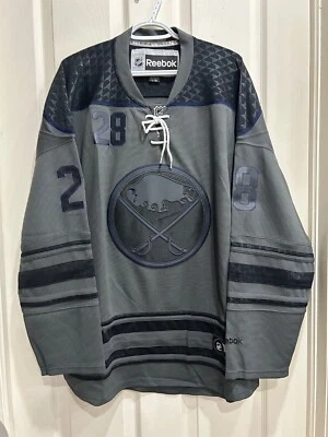 Camiseta deportiva Zemgus Girgensons Buffalo SABRES RBK con licencia CROSS CHECK NHL: S L XL 2XL Foto 1 de 4