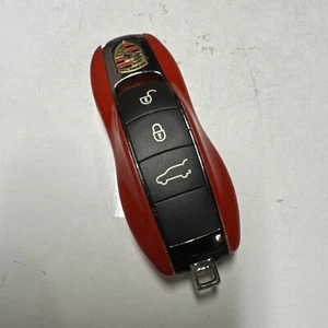 OEM PORSCHE SMART KEY FOB RED SHELL LIMITED - KR55WK50138 USED Inv 4A - Bild 1 von 10