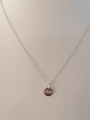 Firetti Kette mit Anhänger mit Infinity-Unendlichkeitsschleife mit Zirkonia - Bild 1 von 3