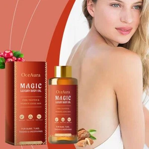 X-Magisches Körperöl, Plumps, strafft, strafft die Haut mit natürlichen 100ml - Bild 1 von 19