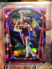 2020-21 Panini Prizm EPL James Maddison Leicester City Cracked Ice Pink