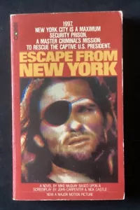 Escape From New York By Mike McQuay 1981 Paperback Book (Corgi, U.K. Edition) JD - Picture 1 of 4
