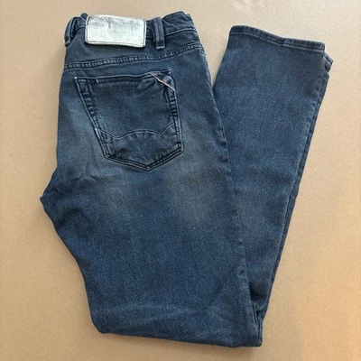 Pantalones de mezclilla Cult of Individuality para hombre 36X32 se adapta a 34x32 punk súper ajustados moto Foto 1 de 4