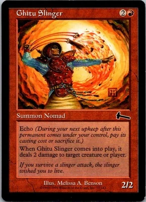 Ghitu Slinger C Urza's Legacy 77 MP - Image 1 of 2