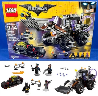 New TWO-FACE DOUBLE DEMOLITION - Lego 70915 BATMAN LEGO MOVIE Batcycle EXCAVATOR - Image 1 of 4