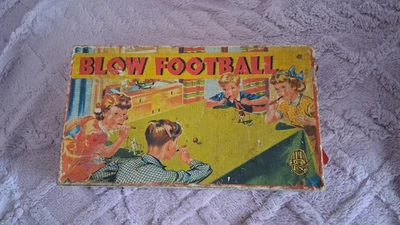 Vintage Blow Football Game - Image 1 of 2