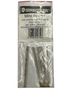 9 MINI REFILL STAEDTLER HI3 RICARICA PENNA MULTIFUNZIONE INCHIOSTRO ARANCIO FLUO - Imagen 1 de 1