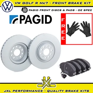 VW Golf R GTI/R Mk7 (14-20) Front Brake Pad & Disc Kit - Pagid OE Spec - Picture 1 of 1