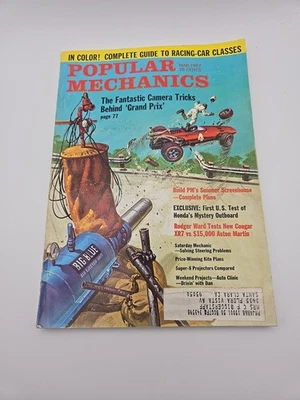 Popular Mechanics Magazine March 1967 Camera Tricks Behind Grand Prix - Image 1 of 4