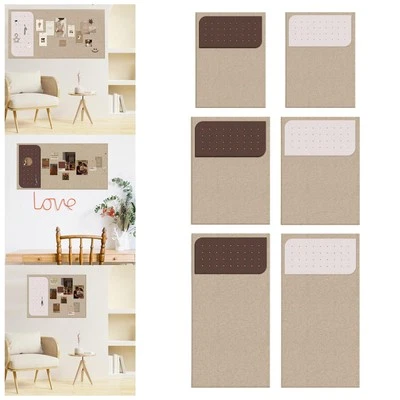 Cork Bulletin Board Felt Message Board for Kitchen Home Office Vision Board - Image 1 of 2