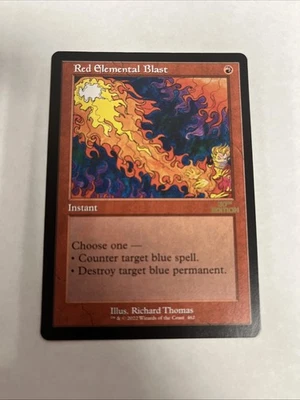 Red Elemental Blast 30th Anniversary Nonfoil Retro Frame Card #462 MTG - Image 1 of 4