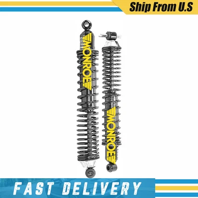 Amortiguador trasero Monroe muelle helicoidal ajuste de carga para Jeep Cherokee 84-01 Foto 1 de 3