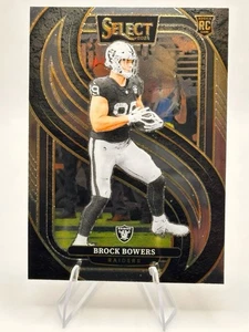 2024 Panini Select Brock Bowers #222 RC Rookie Premier Level Base - Bild 1 von 2