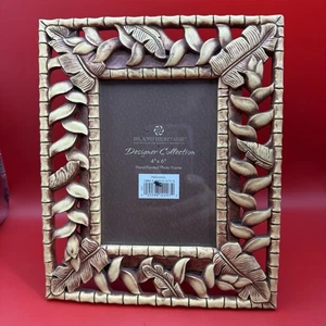 Marco de fotos pintado a mano Island Heritage Designer Collection 4" x 6" - Imagen 1 de 4