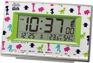Disney alarm clock character radio wave digital Toy Story green rhythm( - Picture 1 of 3