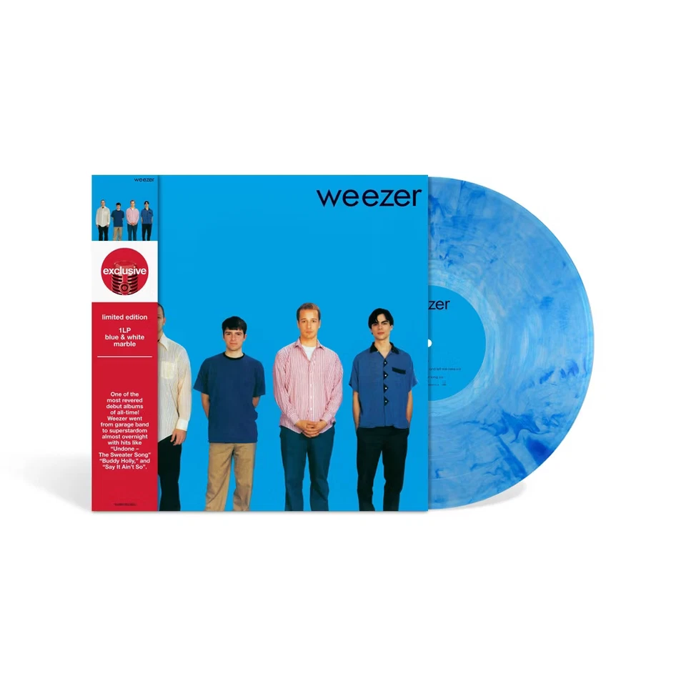 Weezer : The Blue Album (Limited Exclusive Blue Marbled Vinyl LP) NEW/SEALED - Image 1 of 4