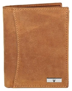 Portafoglio uomo bi-fold in vera pelle nuovo porta carte di credito - Foto 1 di 7