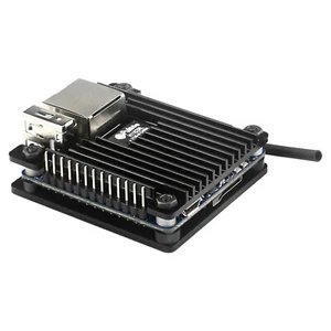 Metal Aluminum Alloy Shell Passive Cooling Heatsinks Case for Orange Pi Zero B - Afbeelding 1 van 9