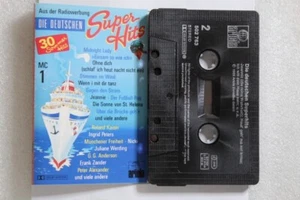 Die Deutschen Superhits Cassette Rare German Parody, Pop Rock, Synth-pop, Schlag - Picture 1 of 2