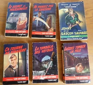 SAN ANTONIO 5er Set Black River 1966 + 1 Western Serie - Bild 1 von 4