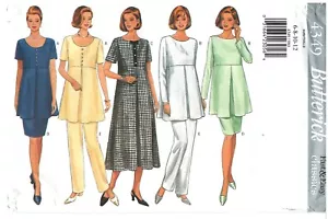 1994 Butterick 4349 Misses Petite Umstandskleid Gr. 6-12 Schnittmuster ungeschnitten - Bild 1 von 3