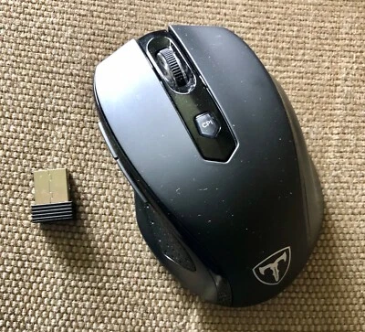 Ratón óptico inalámbrico Easterntimes Tech 2.4G D-09 1.5V 6.5mA Bluetooth Foto 1 de 2