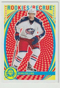 2013-14 OPC Retro Sean Collins Rookie Card #504 Columbus Blue Jackets