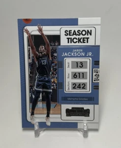 2021-22 Panini Contenders Season Ticket Jaren Jackson Jr. Memphis Grizzlies #13 - Picture 1 of 2
