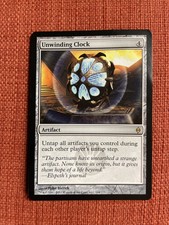 MTG Unwinding Clock New Phyrexia Regular Rare