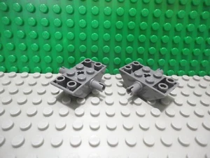 Lego 4 Dark Bluish Gray 2x2 Inverted brick axle with 2 pins NEW - Bild 1 von 1