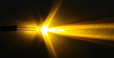 LOW current LED 1mA 5mm gelb - Bild 1 von 3