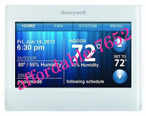 new Honeywell TH9320WF5003 WiFi Color Touchscreen Thermostat - Requires C wire - Image 1 of 1