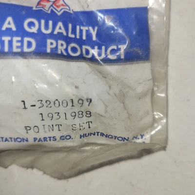 Juego de puntos Jeep 3200197, camioneta 350 y 327 V8 J164, J264, J364 NOS probado con sello Foto 1 de 3