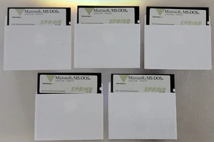 5.25" Floppy Disks MICROSOFT MS-DOS 5 Operating System Version 5.0 - Picture 1 of 2