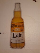 Corona Light Embossed Beer aluminum Sign 22"x 6"  Man Cave Decor