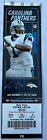 Billet de football des Panthers de la Caroline Stub 11/11/2012 vs Denver Broncos NFL Manning
