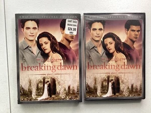 Twilight Saga Breaking Dawn DVD Special Edition 2 Disc 2012 PG-13 - Picture 1 of 2