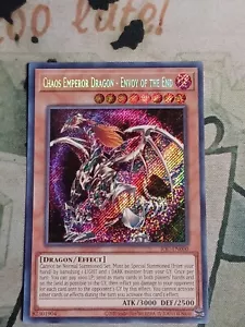 Yu-Gi-Oh! JCC Chaos Emperor Dragon - Envoy of the End Invasion of Chaos 25th - Imagen 1 de 3