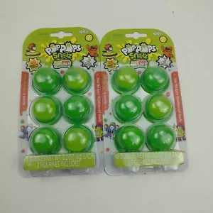 PopPops Snotz Series 1 Deluxe Pack 12 Snot Pop Bubbles 4 Figures Slime - Picture 1 of 3