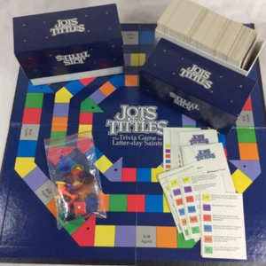 Jots And Tittles Mormon Trivia Board Game LDS Junior Celestial Pursuit Trivial - Picture 1 of 5
